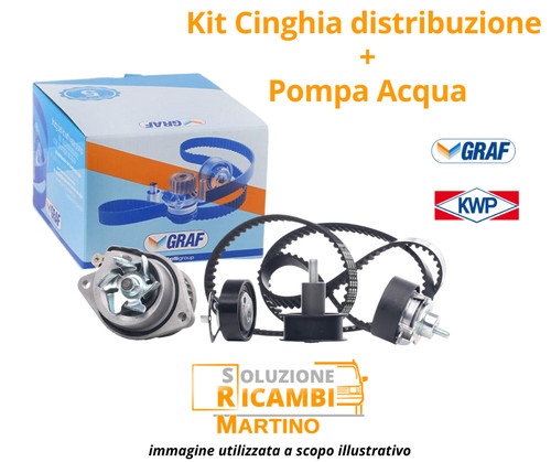Kit cinghia distribuzione - kit, con