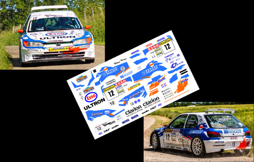 Decals peugeot 306 maxi - 1/43],