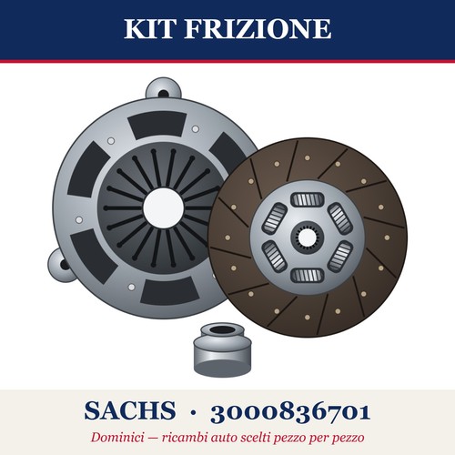 Kit frizione sachs 3000836701 - kit,